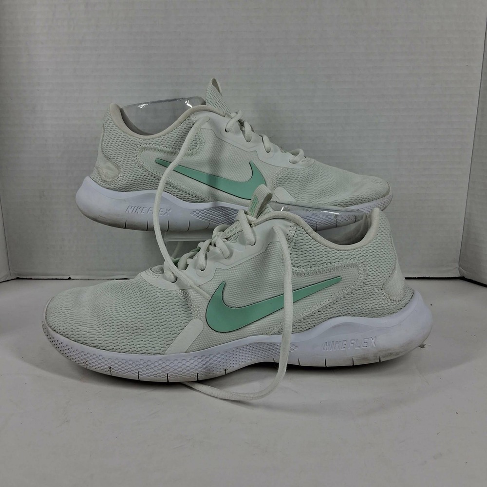 Nike Flex Experience Run‎ 9 Womens 10 White Pistachio Frost CD0227-100  Shoes